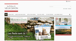 Desktop Screenshot of levieuxcrayon.com